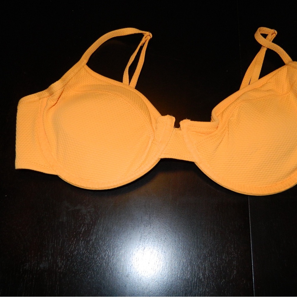 Old Navy Bright Orange Bikini Top